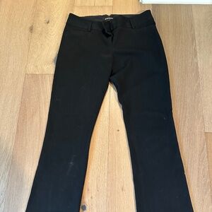 Express - Size 6R - Columnist Black Boot Cut Pants